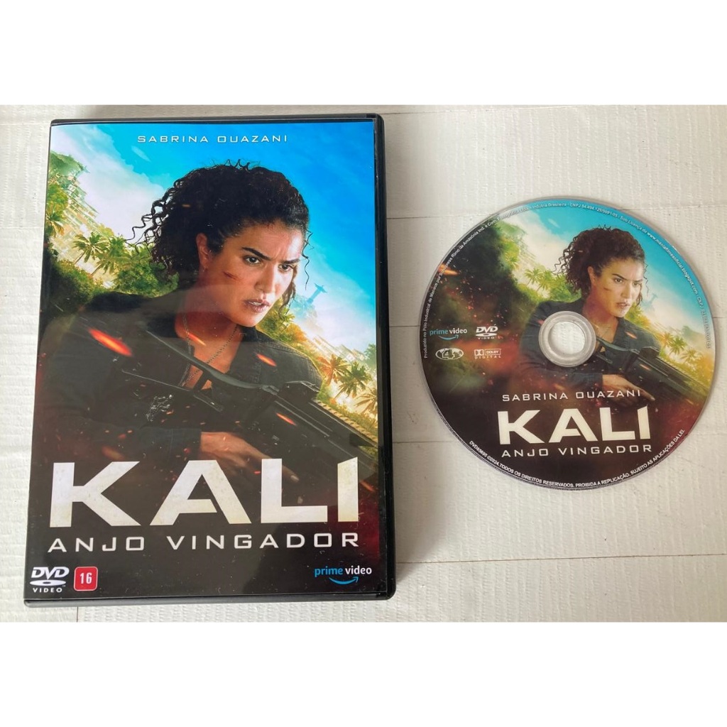 DVD - Kali - Anjo Vingador - Dublado e Legendado