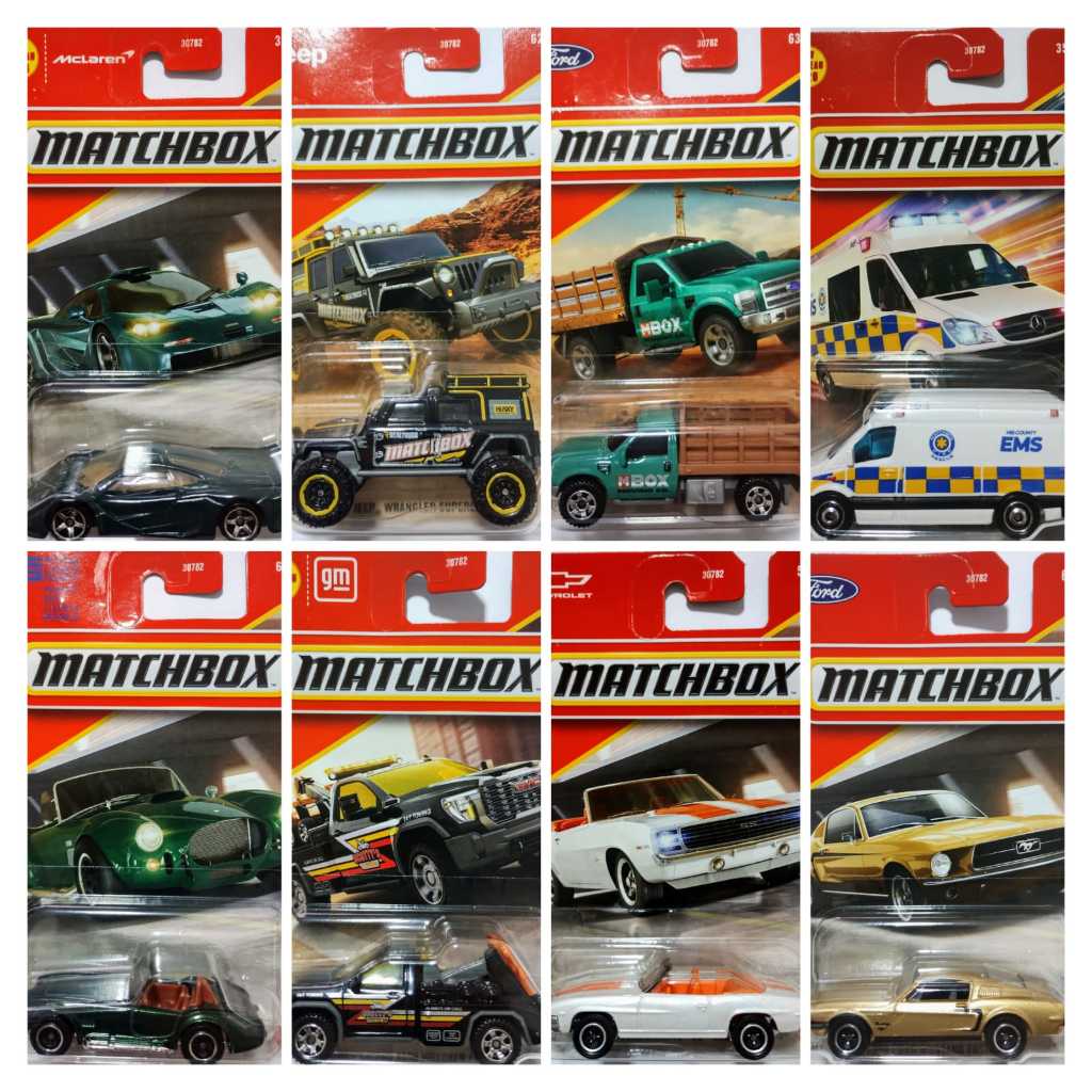 Matchbox Miniatura Veículo Básico (Main Line) Diecast - Escolha o seu! (Mattel) 1/64