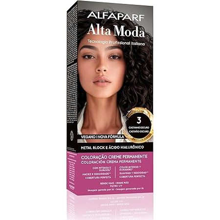 Alta Moda Kit Colorolação 3.0 Castanho Escuro (Caffe)