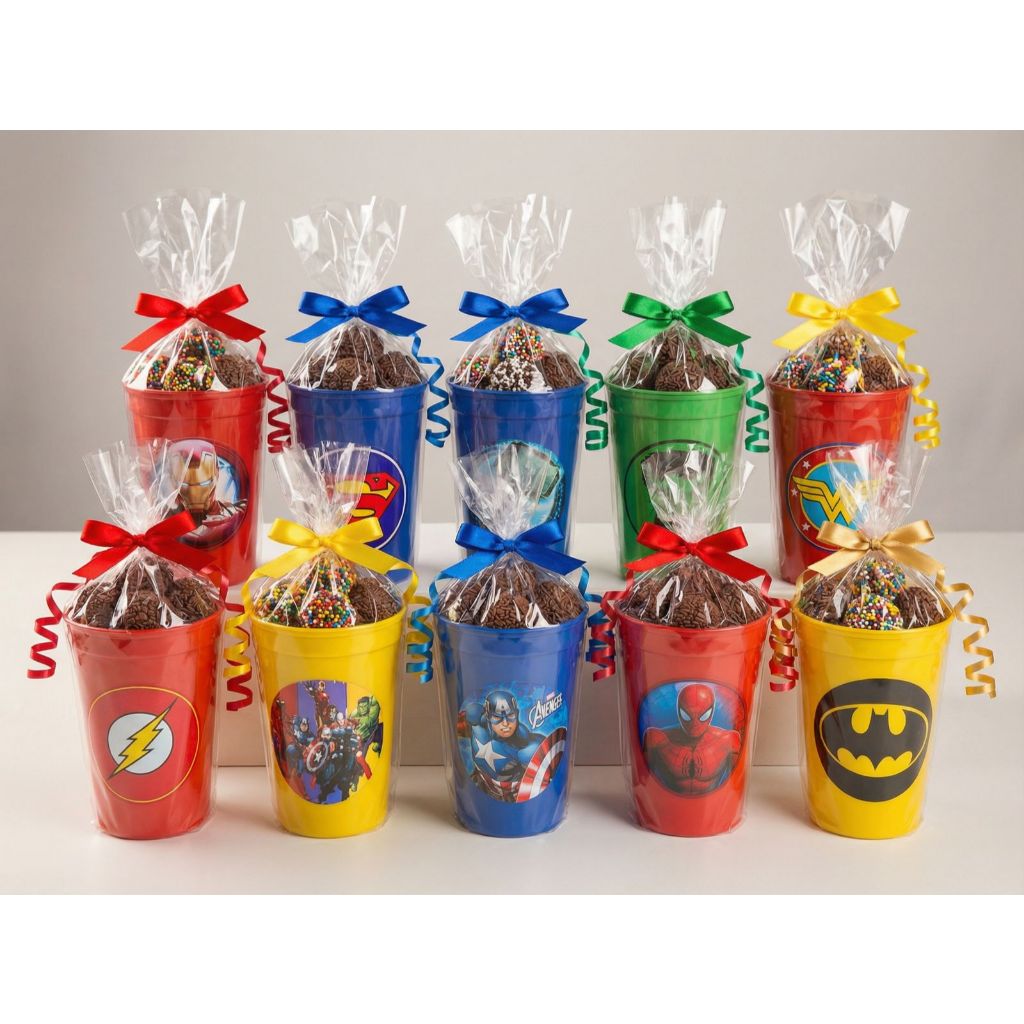 10-20-30-40-50 Copos Plástico Reutilizável 330 ml,Para Decoração de Festa Infantis e Lembrancinhas Temáticas -MARVEL em Oferta na Shopee