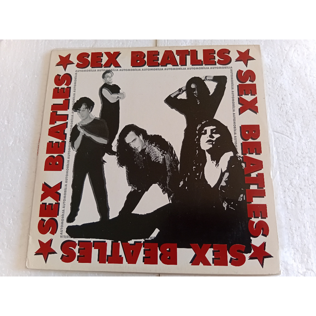 LP sex beatles - automobilia - com encarte perfeito estado vinil e capa - participação de renato russo dado paula toller