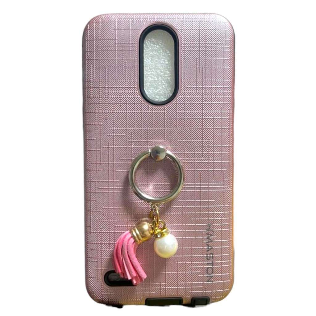 Capinha de Celular Para K10 2017 Anti Impacto Com Suporte Para o Dedo Rosa Pink Cinza Dourada Capa de Proteção Kit Ou UN