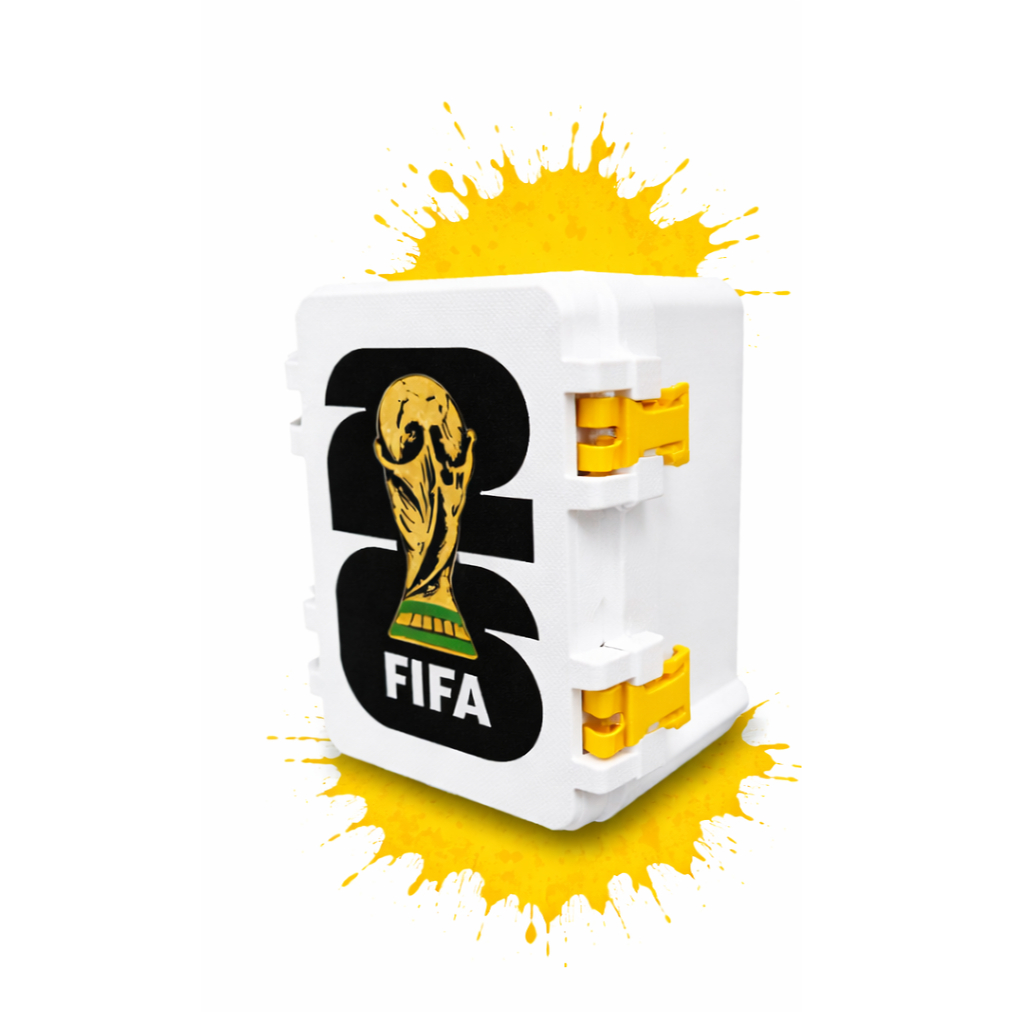 Porta Figurinhas da Copa do Mundo 2026 Estojo para Guardar Figurinhas Album da Copa
