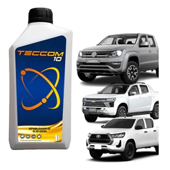Teccom Estabilizador Óleo Diesel S10 S500 Comum Aditivo Original Almax 1 Litro Caminhonete Carros