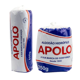 Algodão Apolo Hidrófilo Rolo 250g / 500g