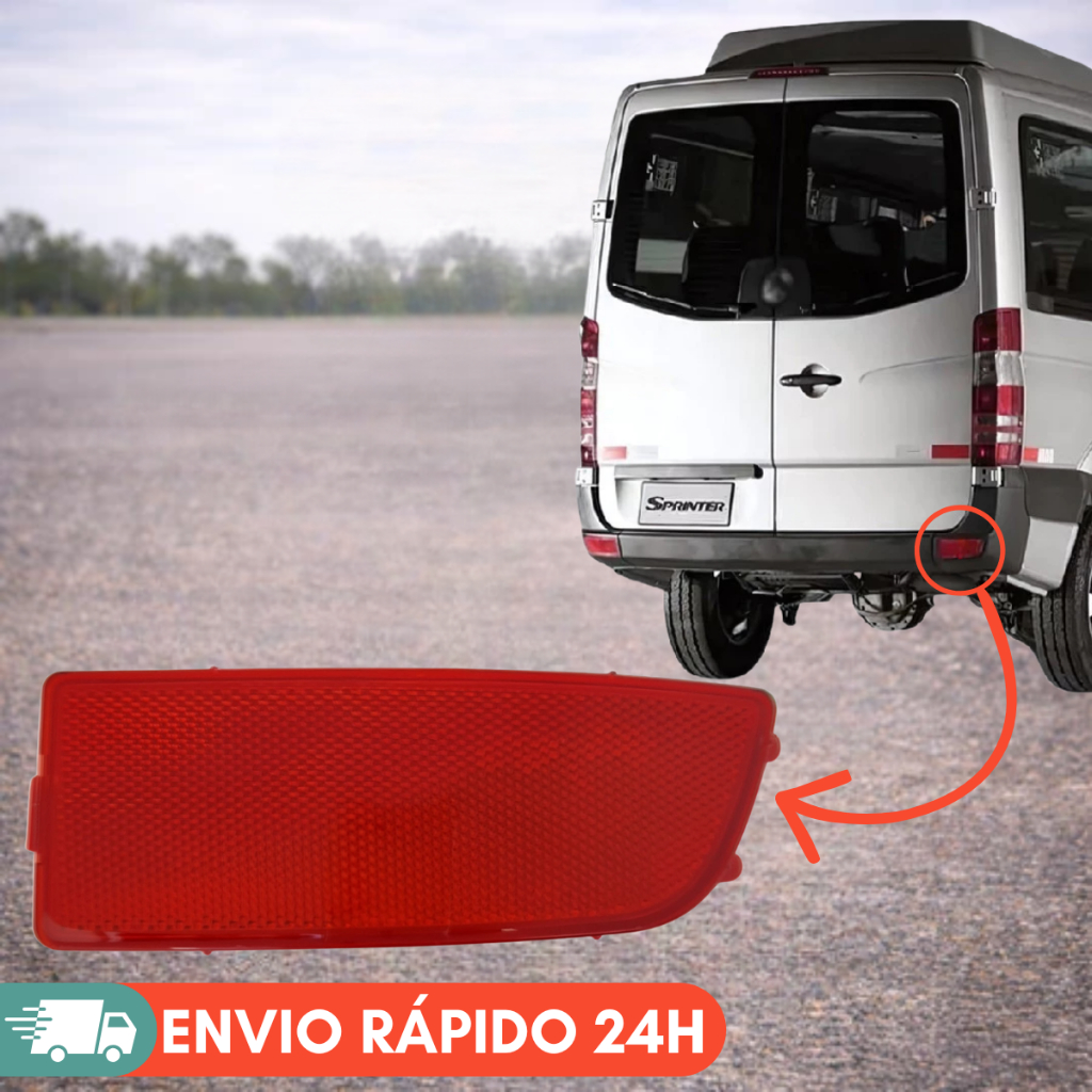 Refletor Parachoque Traseiro Sprinter 415 515 Lado Direito Passageiro