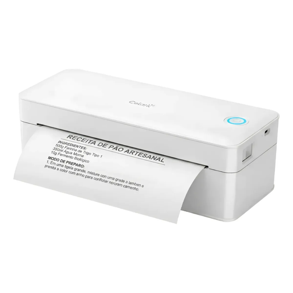 Impressora Térmica Sem Tinta Papel A4 1517 Portátil Bluetooth