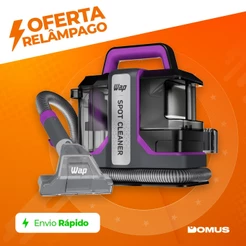 Extratora Higienizadora Portátil WAP W3 1450W Borrifa, Esfrega e Extrai Sujeira de Sofás e Colchões