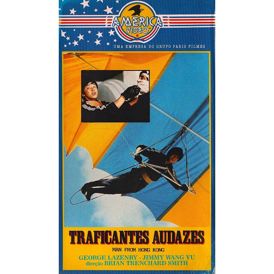VHS/DVD TRAFICANTES AUDAZES (Man from Hong Kong) Legendado/com Jimmy Wang Yu, George Lazemby.*FILME RARO