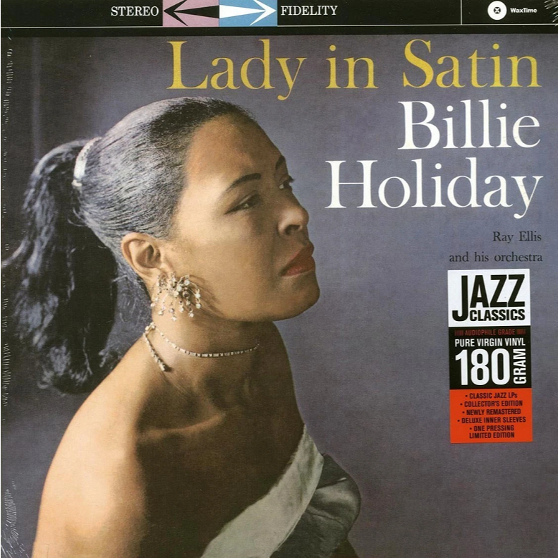 Billie Holiday Lp Lady In Satin Lacrado Disco Vinil