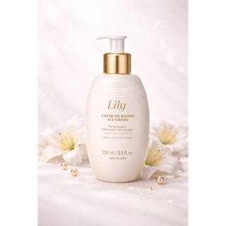 Lily Creme de Banho Acetinado Hidratante 250ml – O Boticário
