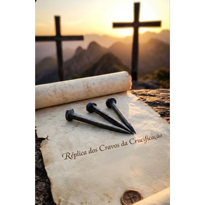 Cravos da crucificação, unidade ou kit 3 peças.