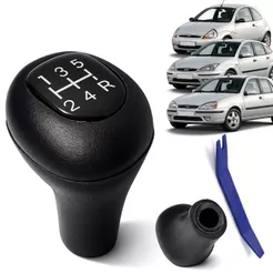 Manopla Bola de Cambio Alavanca Marcha Ré Para Ford Ka Focus Fiesta 1997 até 2007 Todos