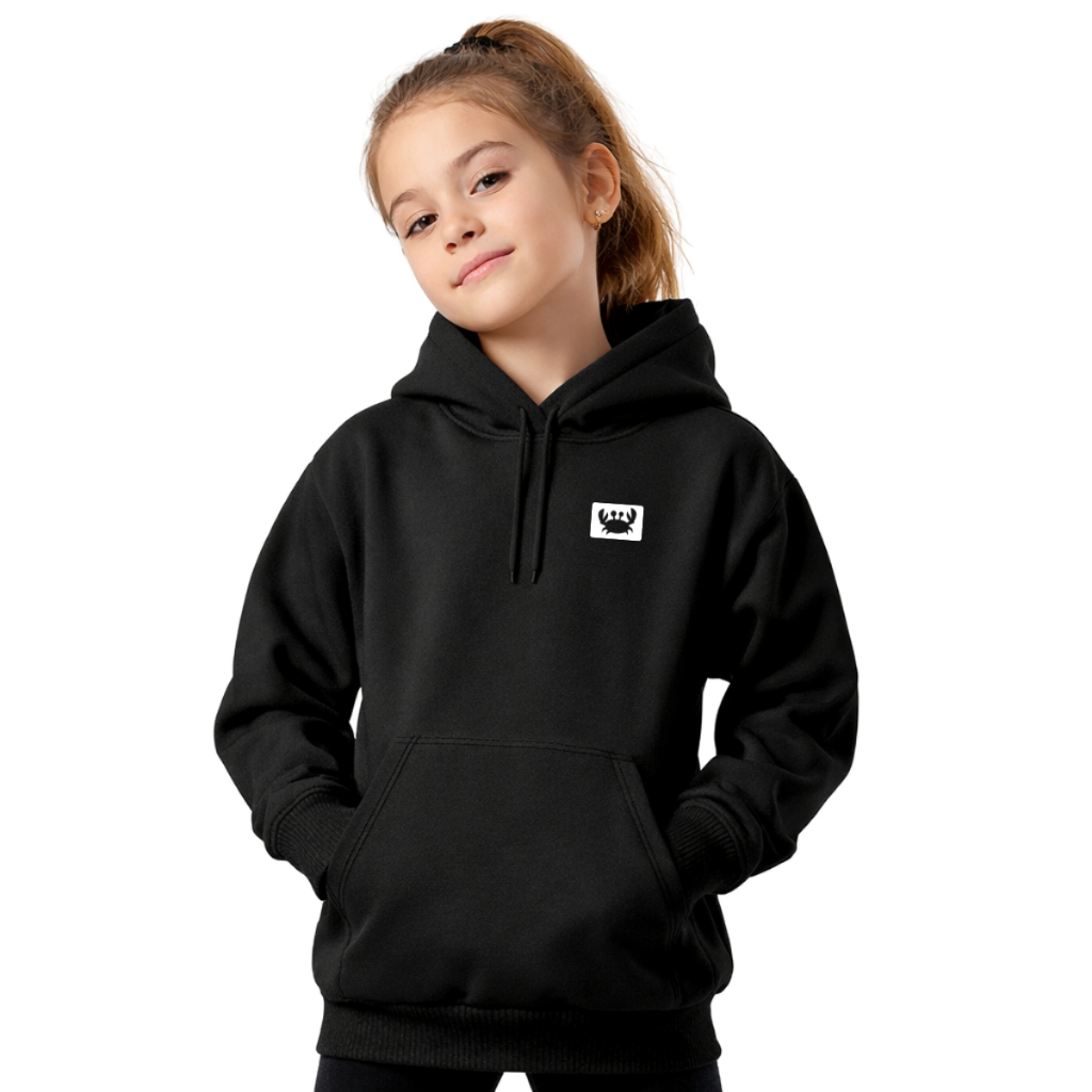 Moletom Infantil Feminino Estampado com Bolso Canguru Quentinho e Super Confortável