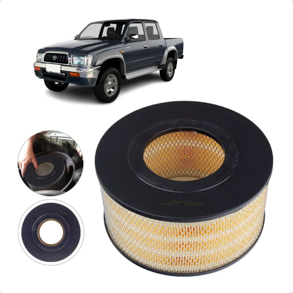 Filtro de Ar Toyota Hilux VI 3.0 Aspirado Diesel 5L Hilux Vi Sw4 3.0 Hilux Vi 3.4 Gasolina 2001 A 2004