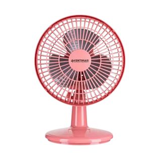 Mini Ventilador 20cm Ventimais mesa e parede Turbo 2 Velocidades Rose e Prata em Oferta na Shopee