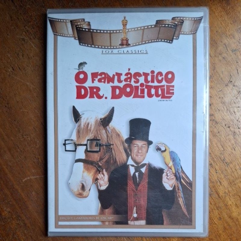 dvd o fantástico dr. dolittle original (lacrado)