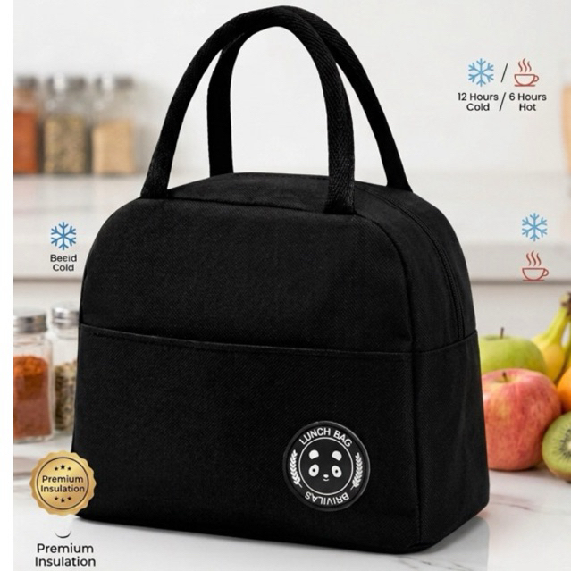Bolsa Térmica Pequena Impermeável e Resistente | Ideal para Marmita, Lanche e Bebidas