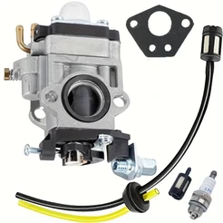 Kit Carburador Junta Vela Roçadeiras Mangueira 43cc 52cc 63c
