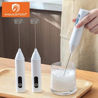 Electro Nest Batedor Misturador Mixer Elétrico para Bebidas Leite Café Clara de Ovo Portátil USB Recarregável FR12