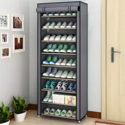Sapateira para calçados 9 andar para 27 pares de sapatos organizador desmontável