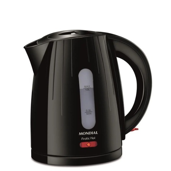 Chaleira Elétrica Mondial Térmica Pratic Hot Preto 127V
