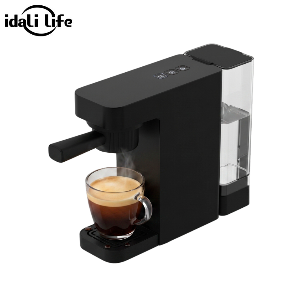 Cafeteira Elétrica de Cápsulas Espresso e Lungo 1400W 110V Automática Compacta Rápida IDALI LIFE em Oferta na Shopee