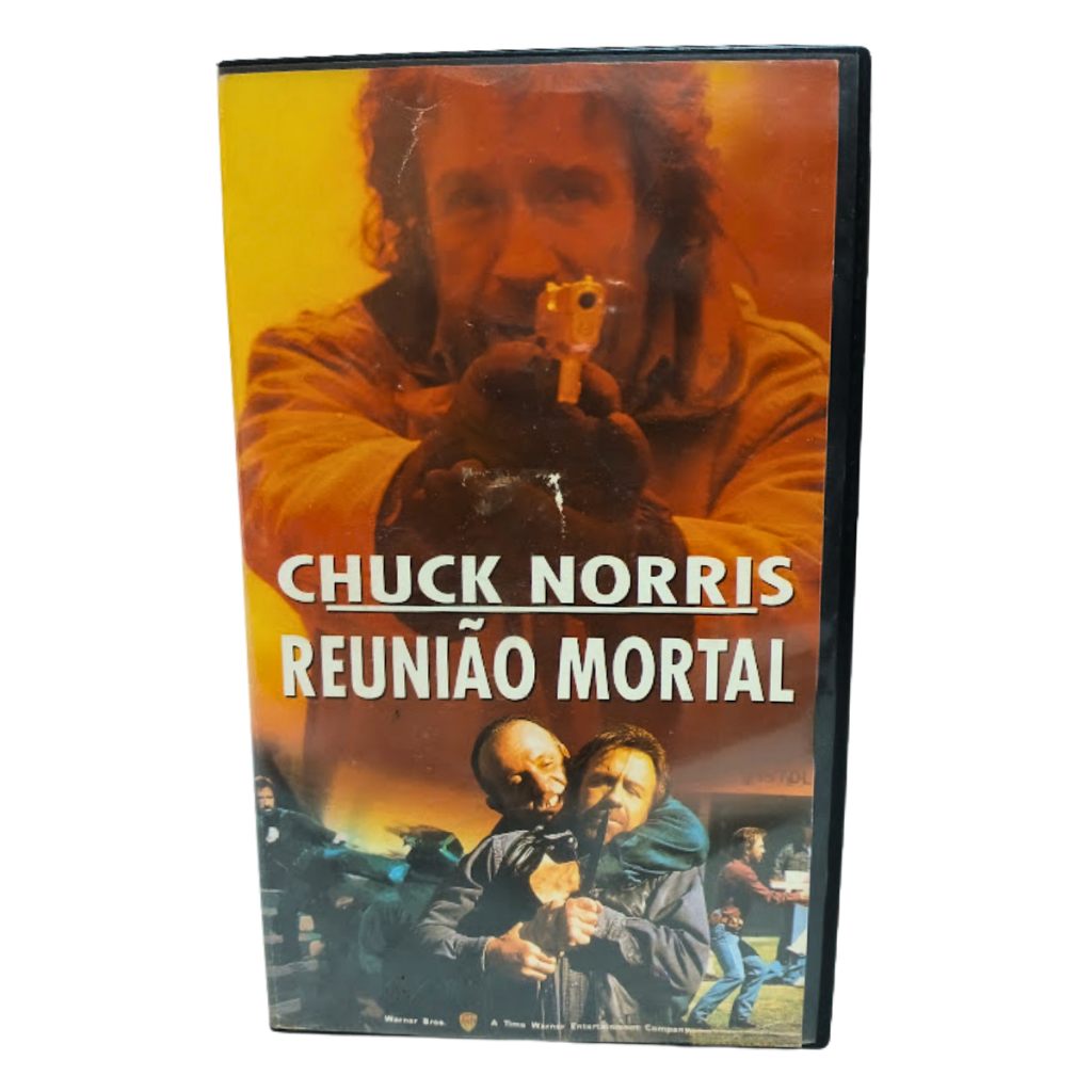 Filme Em Vhs Reunião Mortal Chuck Norris Fita Video Cassete (Usado)