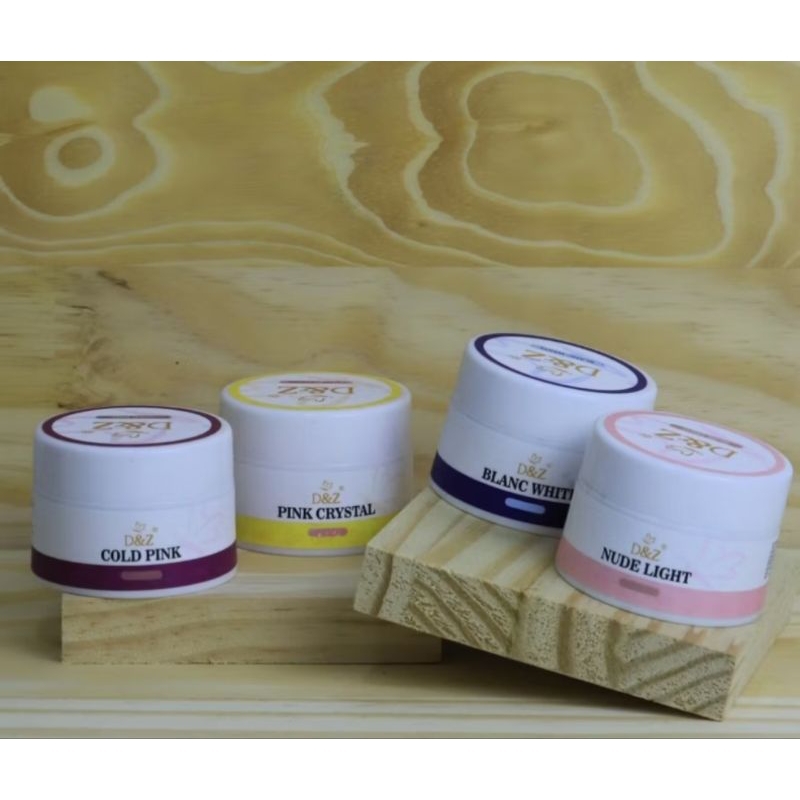 Gel de Alongamento D&Z Borboleta 18g e 30g com Fórmula Resistente para Unhas