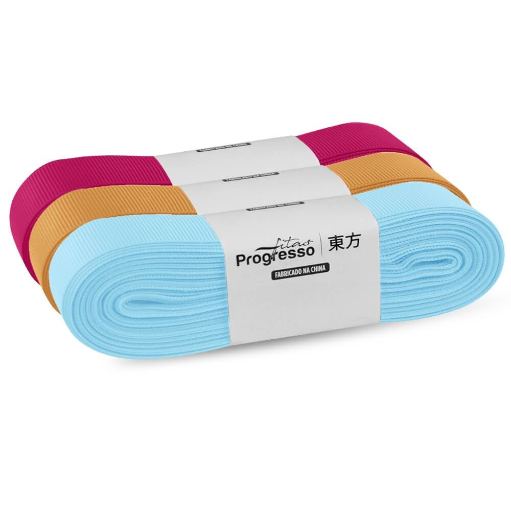 Fita de Gorgurão Laços GA005 Progresso 22mm 10m