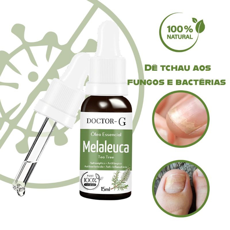 Imagem Oleo Essencial Melaleuca 100% Puro Australiano Tea Tree 15ML- DOCTOR-G