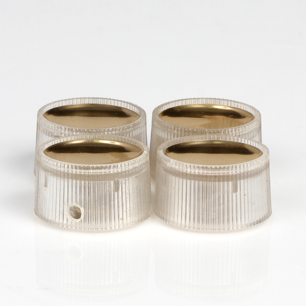Botão Knob Para Rádios Antigos (kit 4 Botão 3 cm. escolha)