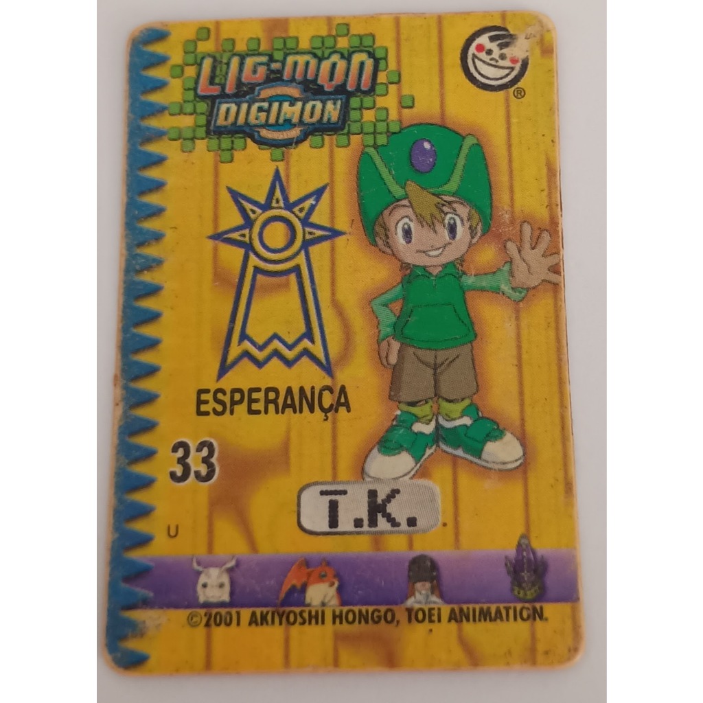 Card - Lig-mon Digimon - T.K. (Original de Época)