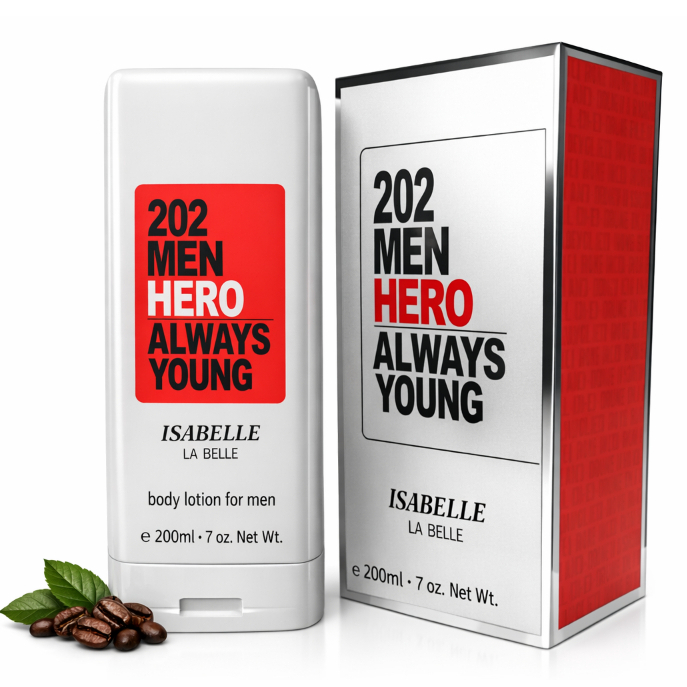 CREME CORPORAL 202 HERO MEN 200ML ISABELLE LA BELLE