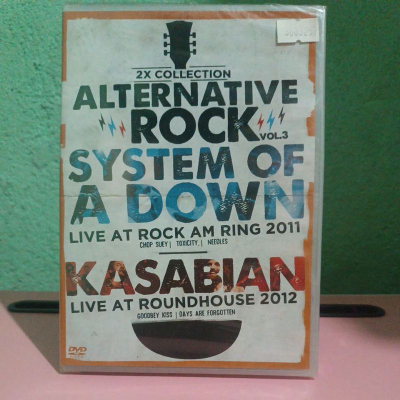 2X Alternative Rock Vol.3 - System Of A Down: Live 2011 / Kasabian: Live 2012 (DVD/Lacrado)