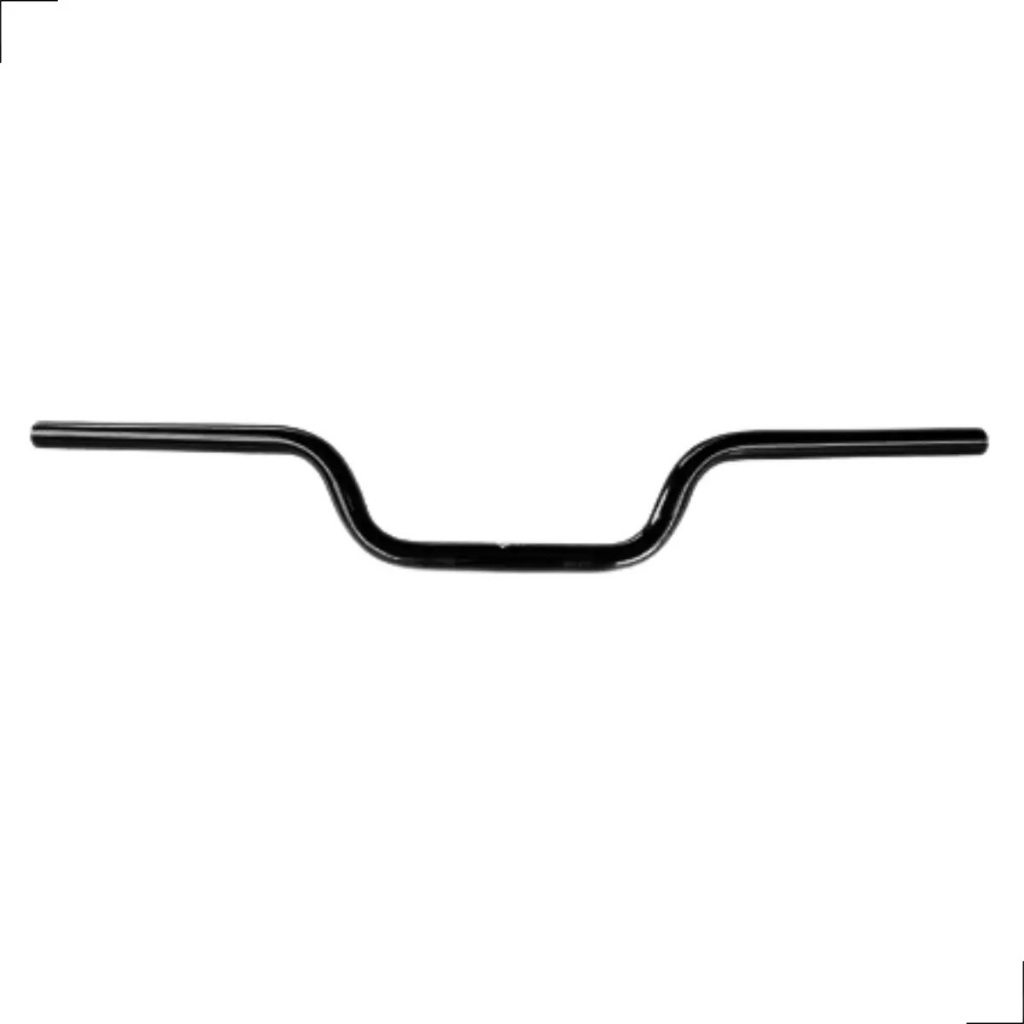 Guidão Moto Haojue DR160 DK160 2020 2021 2022 2023 2024 2025 Preto Aço Reforçado Mod Original — imagem 2 de 2