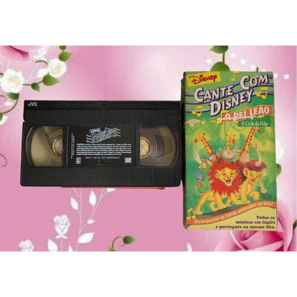 Cante com Disney - O Rei Leão - O Ciclo da Vida - Fita VHS