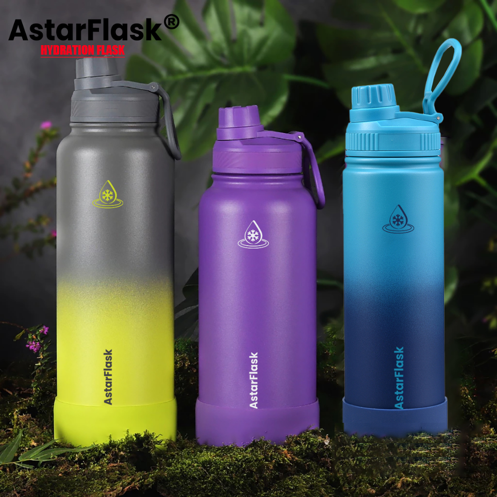 AstarFlask Garrafa Térmica 1000ml Copos e Canecas Garrafa Térmica De água infantil Grande Capacidade BPA Free