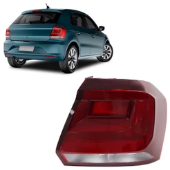 Lanterna Traseira Gol G7 2016 2017 2018 Bicolor Borda Fumê