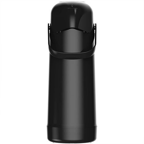 Garrafa Termica Magic Pump Bomba de Pressão Preta 1 Litro TERMOLAR
