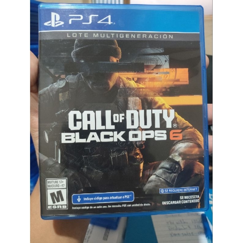Call Of Duty Black Ops 6 mídia física PS4