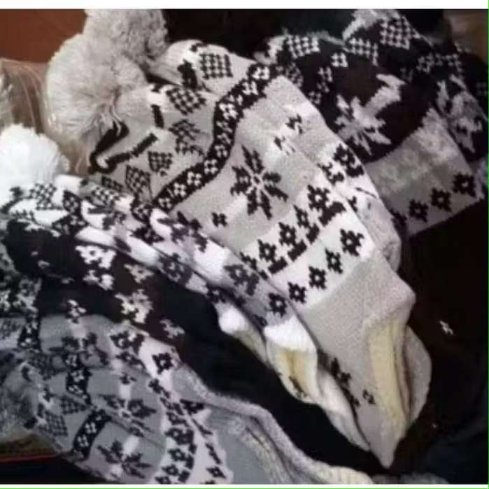 Touca Gorro Peruana Adulto Inverno Chaves com Protetor de Orelha Unissex