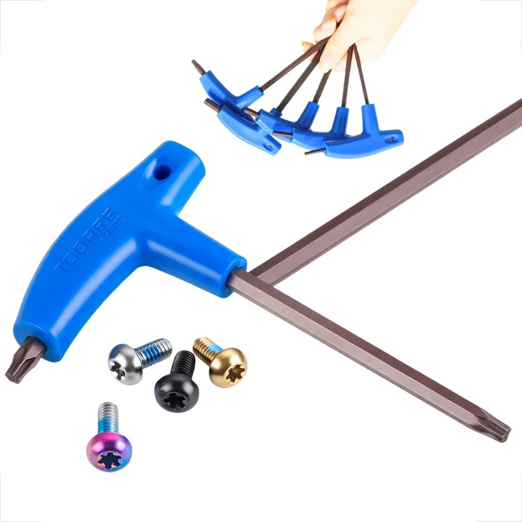 Kit Profissional Chave Allen 3/4/5/6mm Torx T25 Toopre