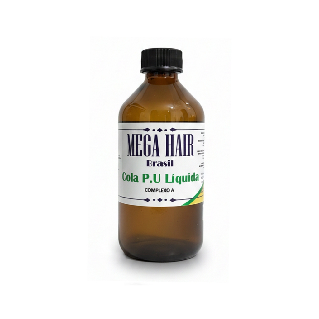 Cola P.u Liquida MEGA HAIR BRASIL Para Próteses E Mega Hair 200gr