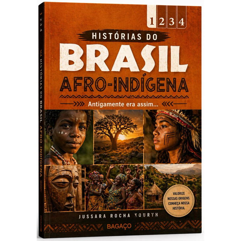 Livro Histórias do Brasil Afro-Indígena – Antigamente Era Assim | Jussara Rocha Kouryh
