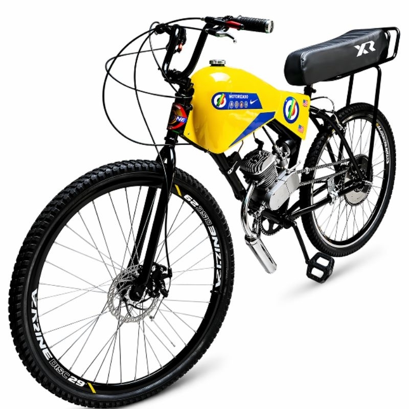 Bicicleta Bike Motorizada Spitfire Motor 80cc Com Carenagem Edição F1 Rocket (MONTADA e TESTADA)