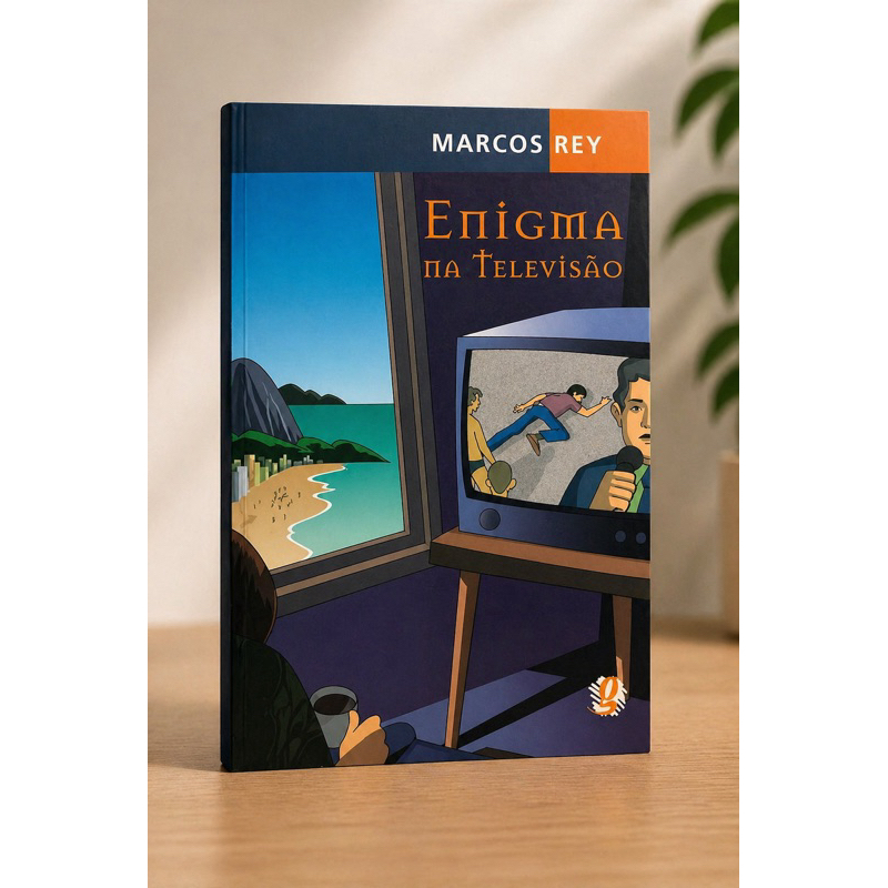 Enigma na Televisão · Marcos Rey · Livro de Mistério Juvenil