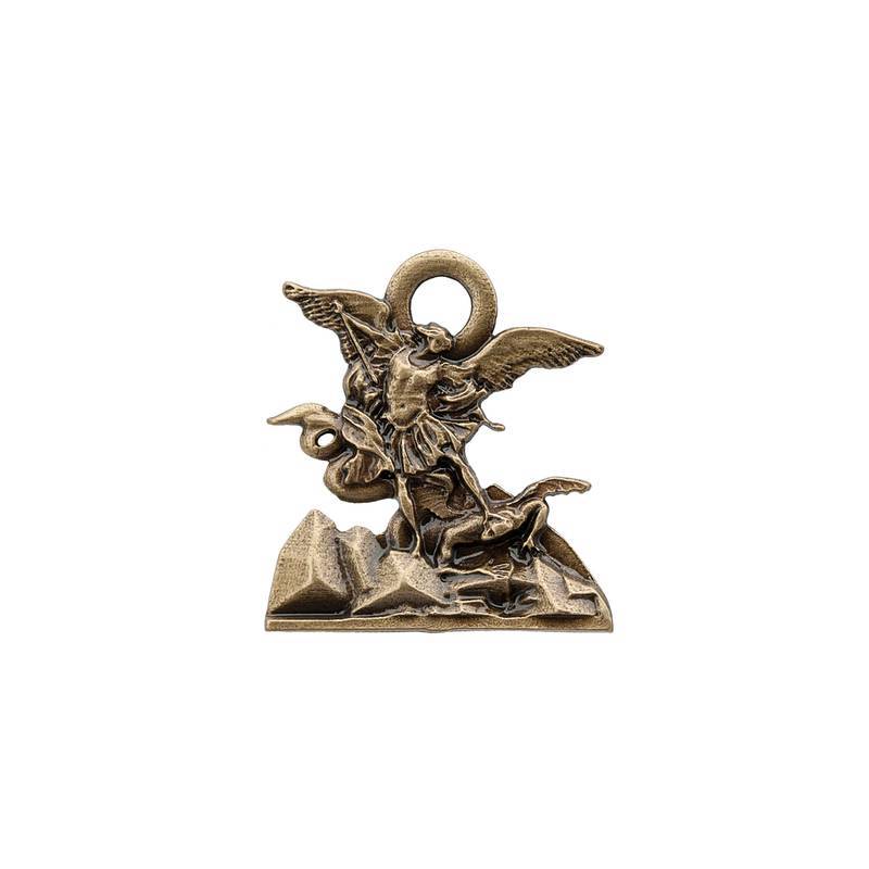 MINIATURA METAL SÃO MIGUEL ARCANJO – PROTEÇÃO E VITÓRIA
