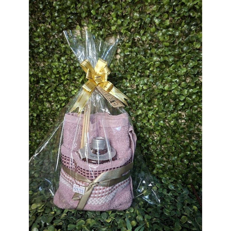 Kit Toalha de Rosto e Difusor Aromas