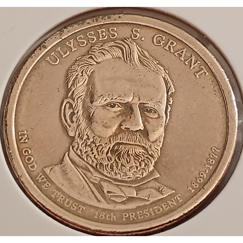 moeda one dollar série presidentes ulysses grant